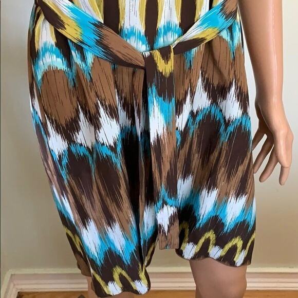 BANANA REPUBLIC FLORAL 100% SILK DRESS SIZ… - Picture 3 of 8
